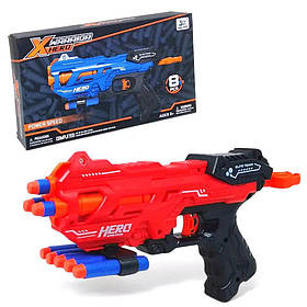 Іграшкова зброя Бластер і 8 поролонових пуль