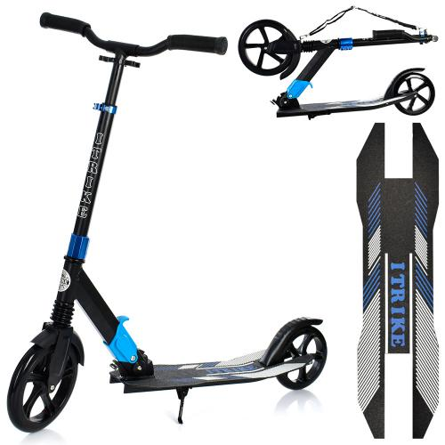 Самокат дорослий складаний ITrike SR 2-079-BL Чорний