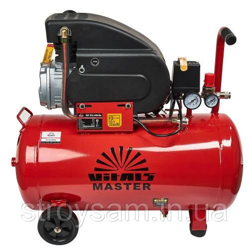 Компресор повітряний 50 л 1.5 кВт Vitals Master GK55.t48-8a