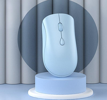 Миша комп'ютерна M1 2.4Ghz бездротова акумуляторна (блакитна)