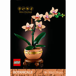 LEGO Botanicals Mini Orchid лего квіти Міні орхідея 10343