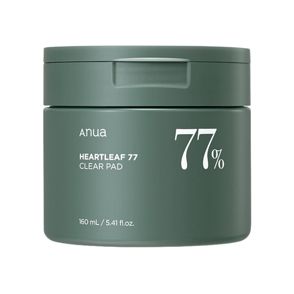 Anua Heartleaf 77% Clear Pad Відлущувальні педи з хауттюйнією і PHA-кислотою, 70 шт. До 05/2027, фото 1
