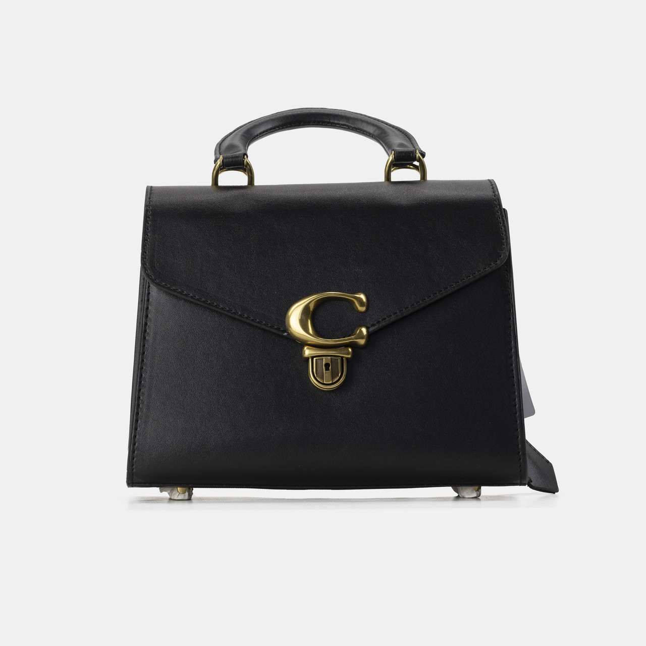 Жіноча брендова сумка Коуч / стильна жіноча сумочка на ремені, фото 1