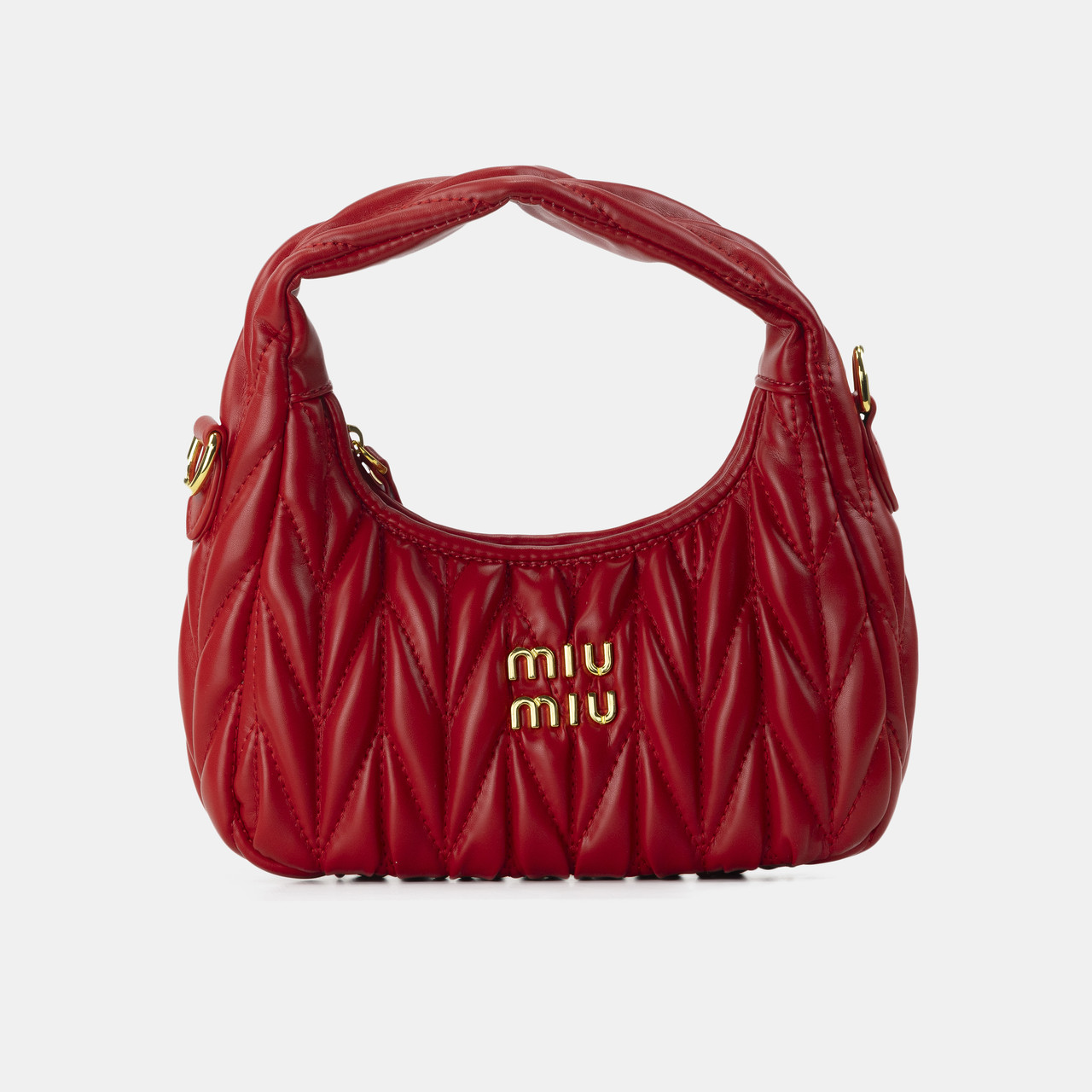 Жіноча брендова сумка Міу Міу / стильна жіноча сумочка на ремені, фото 1