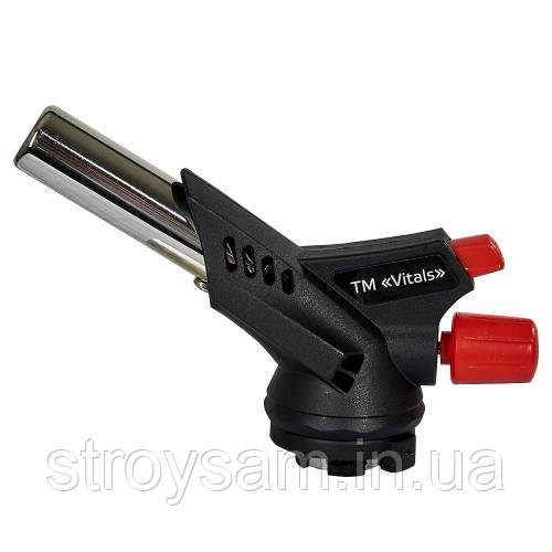 Пальник газовий 360° з п'єзопідпалом Ø20 мм Vitals Master BT-137, фото 1