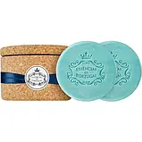 НАБІР НАТУРАЛЬНОГО МИЛА В ПРОБКОВІЙ ШКАТУЛЦІ "ОРХІДЕЯ" (2шт.*50 г), фото 2