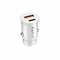 Автомобільний зарядний пристрій HAVIT HV-CC2022 20W USB+USB-C