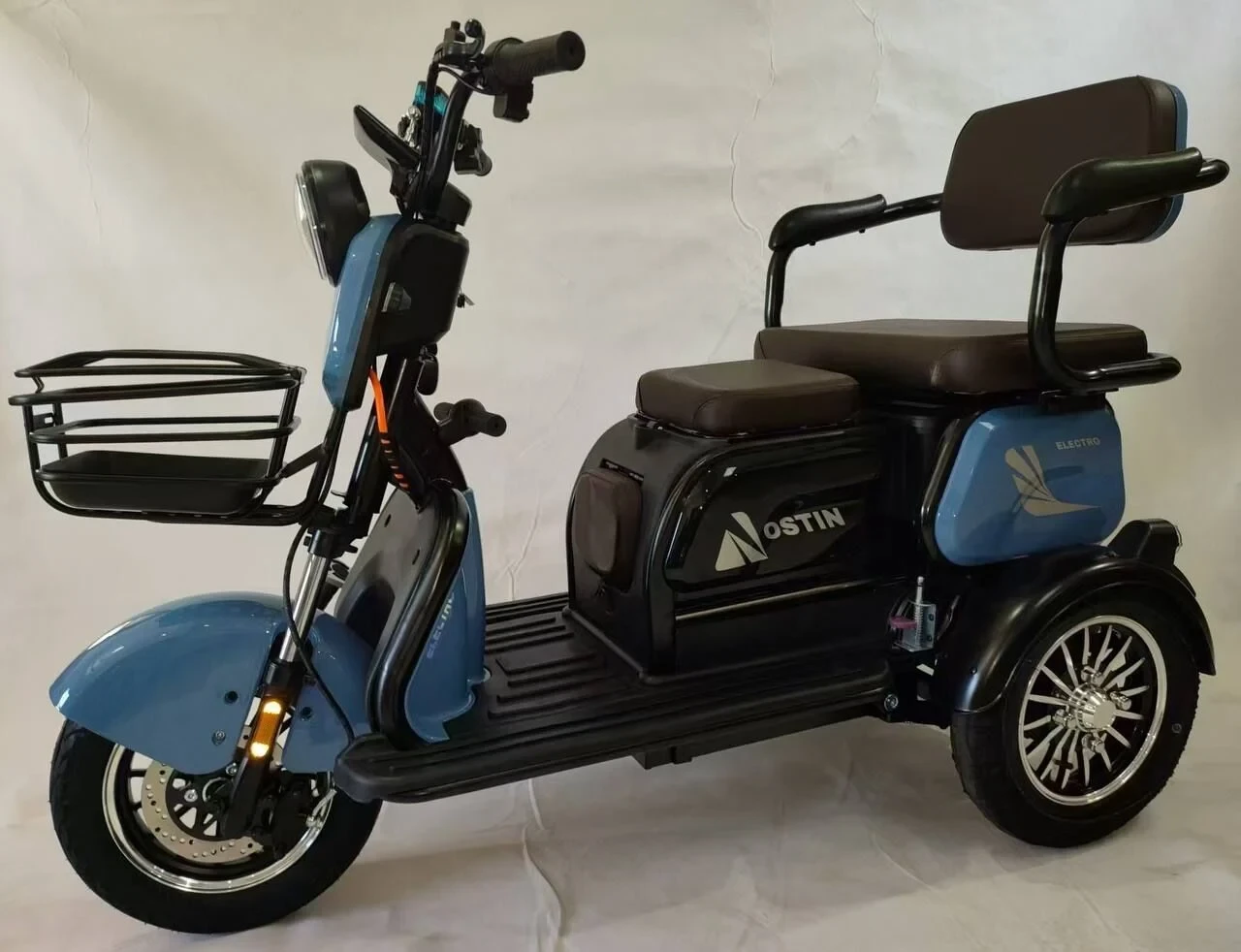 Електричний трицикл Corso OSTIN 800w-72Вт-23Ah шини 10"-10" купити в інтернет-магазині