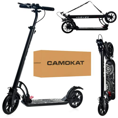 Самокат дорослий складаний ITrike SR 2-080-B Чорний