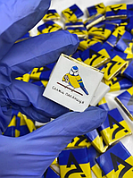 Сувенірний шоколад з логотипом Міні шоколад 6 г оптом Чорний преміум якості 100 шт