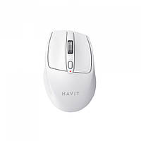 Бездротова миша дворежимна HAVIT HV-MS61WB White (2.4GHz + BT5.0)