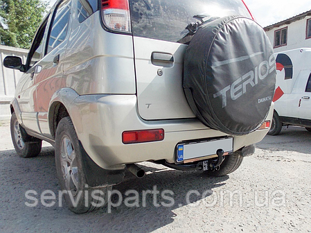 Фаркоп Daihatsu Terios I 1997-2006 (Дайхатсу Теріос) без підрізу бампера, фото 1