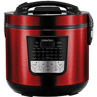 Мультиварка червона на 5 л.LIBERTON LMC-5933 Red