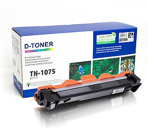 Сумісний Картридж Brother TN-1075 (TN1075), чорний, 1.000 стор., аналог від Gravitone (GTB-CRG-TN-1075-BK)