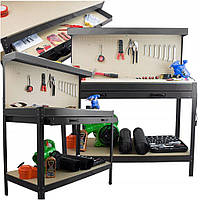 Профессиональный стол верстак с ручками 120x60 см Bituxx