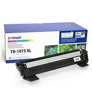 Картридж сумісний Brother TN-1075 (TN1075), підвищеної ємності, 2.000 стор., аналог від Gravitone