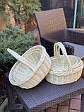 Набір плетених корзин з 3-шт ОПТ. Арт:30137, фото 3
