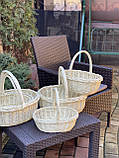 Набір плетених корзин з 3-шт ОПТ. Арт:30137, фото 7