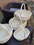 Набір плетених корзин з 3-шт ОПТ. Арт:30137, фото 5