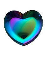 Лоток металевий BELEON для манікюрних інструментів Серце (9см*8см)