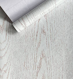 Самоклеюча плівка біле дерево 0,45х10м (3501)