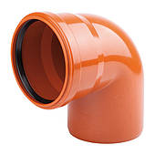 Коліно для зовнішньої каналізації