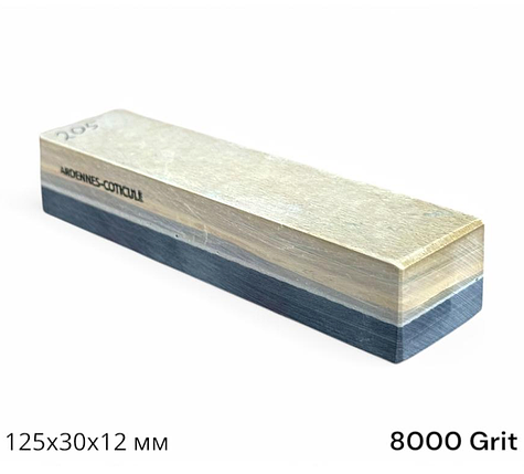 Камінь для заточки (Coticule+Schist) 8000/0 Grit, гранатовий сланець та підкладка (Бельгія), фото 2
