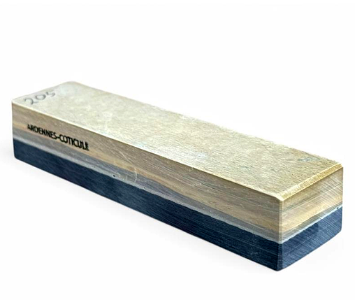 Камінь для заточки (Coticule+Schist) 8000/0 Grit, гранатовий сланець та підкладка (Бельгія), фото 1
