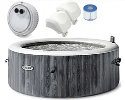 Надувний джакузі - СПА Intex 28440 (196х71 см) (4-х мест: 1 741 л/ч