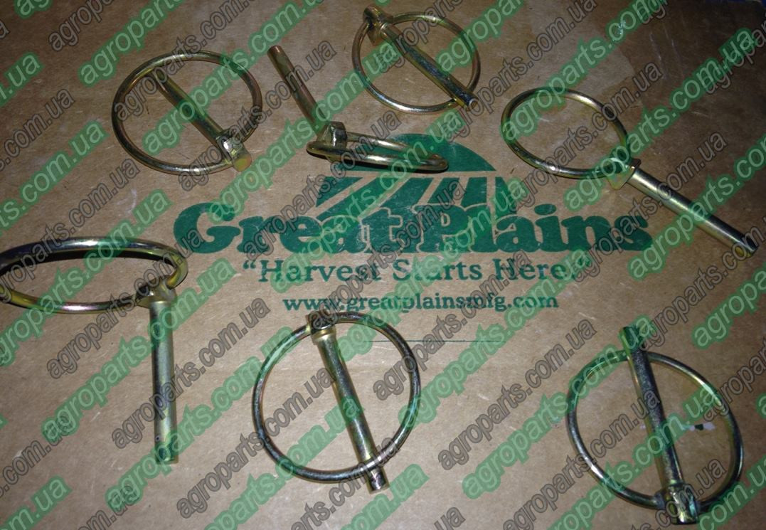 Стопор 805-126C штифт стопорний GD2558 затискач із кільцем з/год Great Plains 805-126с PIN LINCH 805-240С, фото 1