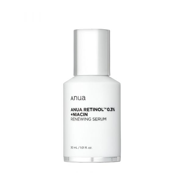 Anua Nano Retinol 0,3% + Niacin Renewing Serum Оновлююча сироватка з ретинолом і ніацинамідом, 30 мл. До 05/2026, фото 1