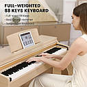 Цифрове піаніно Fesley FEP1000 MP (стойка, 3 педалі, пюпітр, навушники, чохол). Поліфонія 256 голосов, фото 4