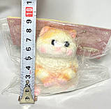 Сквіш « Таба лапка» Пухнастий рудий котик, фото 6