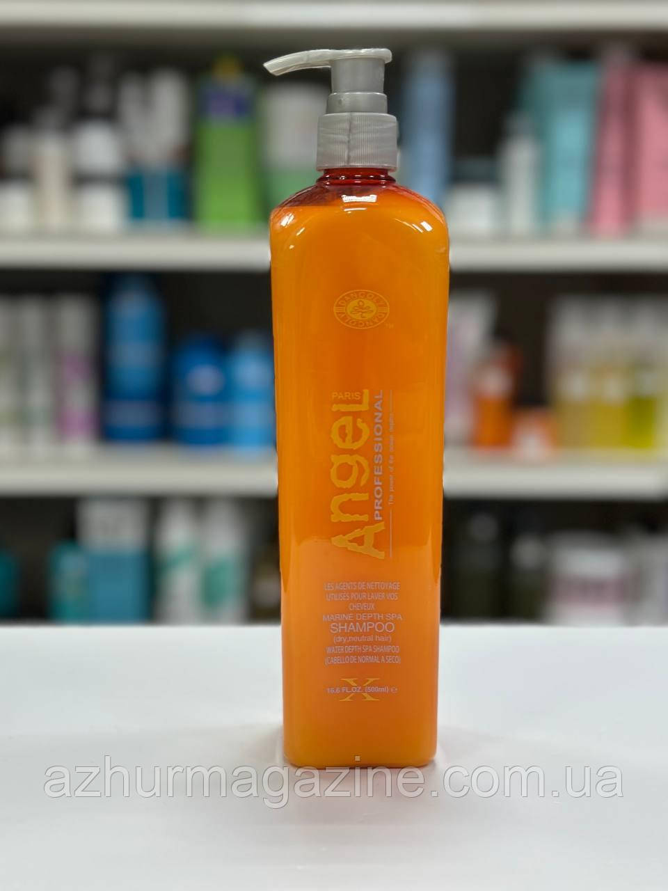 Шампунь для сухого та нормального волосся Angel Professional 500 мл