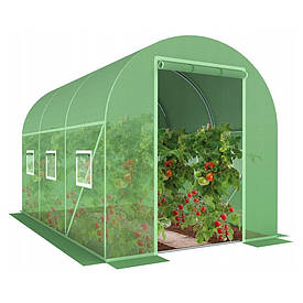 Садова теплиця парник для городу з вікнами Bonro UP-6 м2