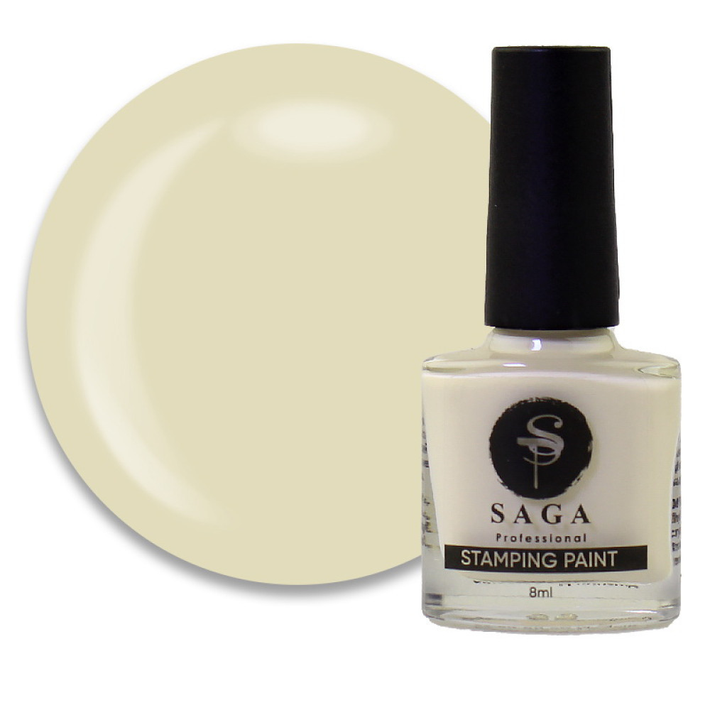 Лак для стемпінгу Saga Stamping paint №23, 8 мл (крем-масло)