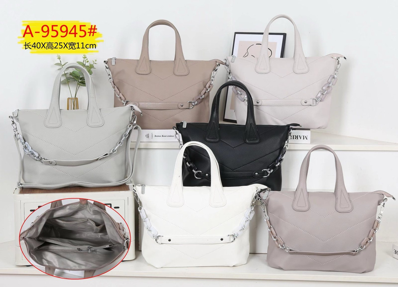 Сумка жіноча з штучної шкіри!, фото 1