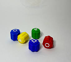 Настільна гра Гонги (Gonggi) кубики з гри в кальмара