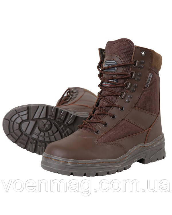 Черевики тактичні KOMBAT UK Patrol Boot — Half Leather/Half Nylon, УЦЕНКА