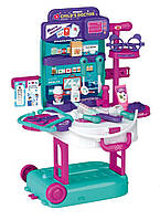 Дитячий набір лікаря у валізі з музикою і світловими ефектами 30 елементів