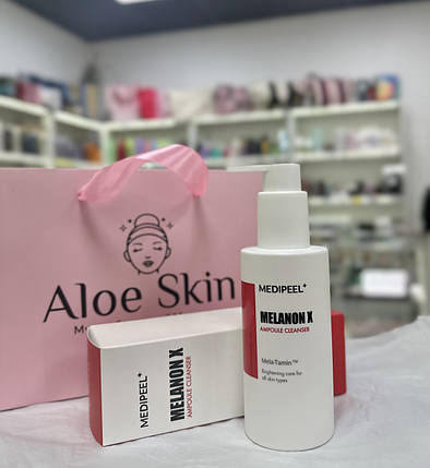 Ампульна пінка для очищення обличчя Medi-Peel Melanon X Ampoule Cleanser 150мл, фото 2
