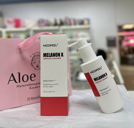 Ампульна пінка для очищення обличчя Medi-Peel Melanon X Ampoule Cleanser 150мл, фото 1