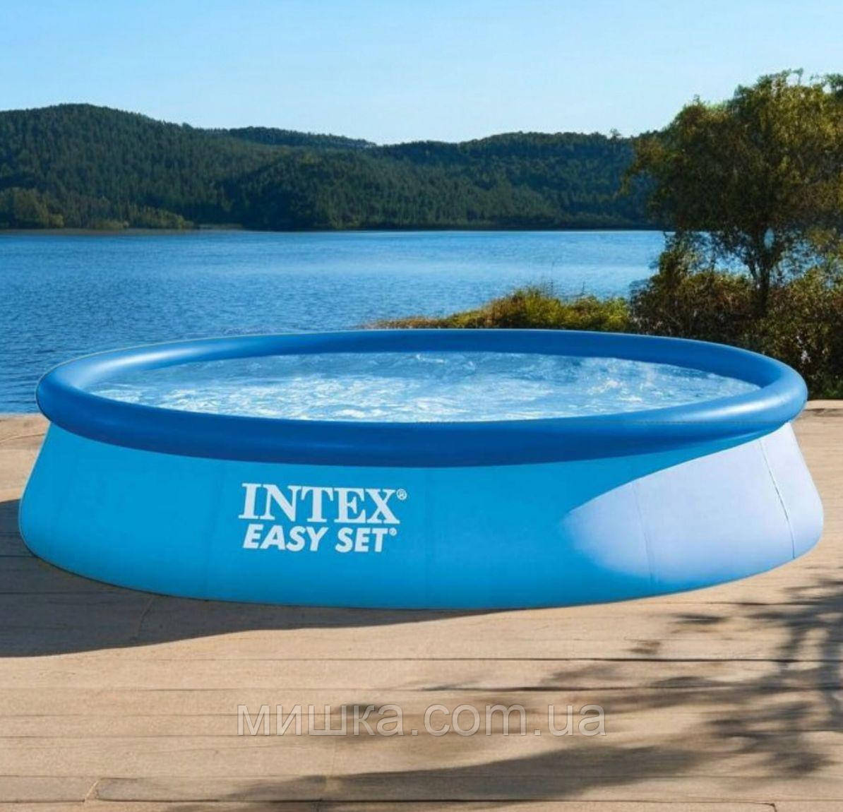 Сімейний наливний басейн 396*84 см, 7290 л, Intex 28143 Easy Set