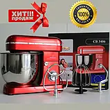 Кухонний тестоміс Crownberg CB-3406 Тестоміс Міксер Блендер 2200 Вт, фото 3