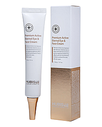 Активно омолоджуючий крем для повік та обличчя HUBISLAB Premium Active Eternal Eye & Face Cream 40g