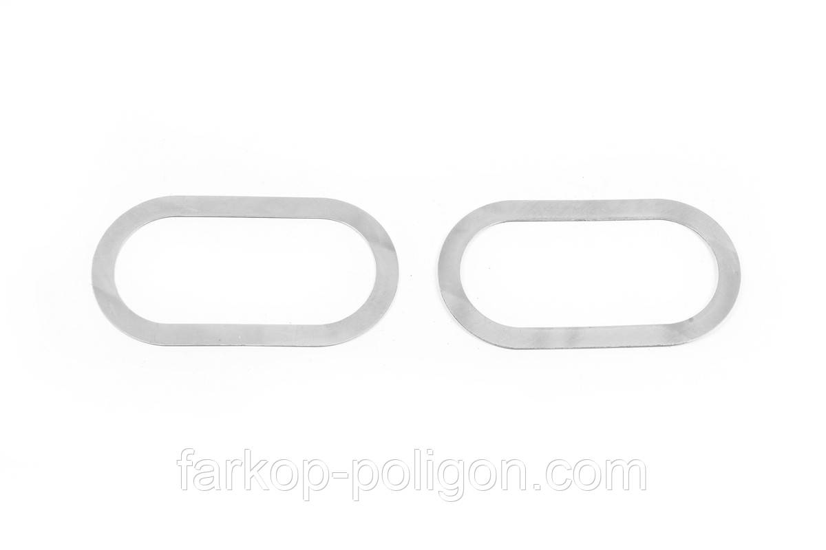 Хром накладки на поворотники (2 шт., нерж) для Volkswagen T5 Caravelle 2004-2010 рр