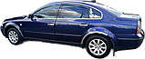 Накладки на ручки (4 шт., нерж.) OmsaLine - Італійська нержавійка для Volkswagen Passat B5 1997-2005 рр, фото 3