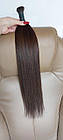 Слов'янське волосся для нарощення нефарбоване, 54 см 106 гр, фото 5