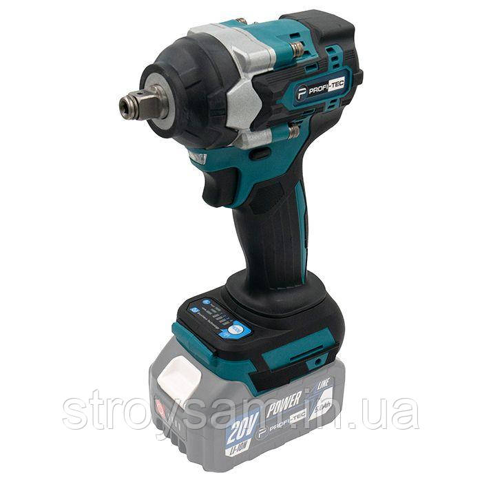 Гайковерт аккумуляторный PROFI-TEC DTW500BL без аккумулятора