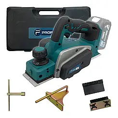 Акумуляторний рубанок PROFI-TEC PCP8220BL POWERLine (без акумулятора та зарядного пристрою)